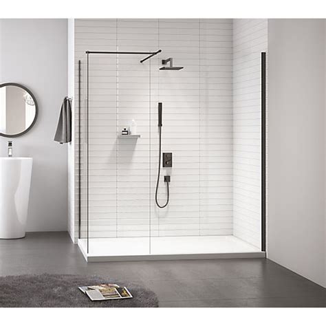 wickes black shower enclosures